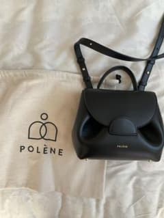 polene ポレーヌ　ショルダーバッグ　ブラックのサムネイル