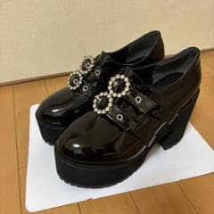 attagirl 厚底プラットフォームビジューベルトブーティーのサムネイル
