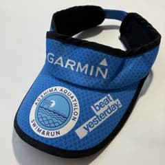 GARMIN ガーミン サンバイザー 青島アクアスロン ランニングキャップ