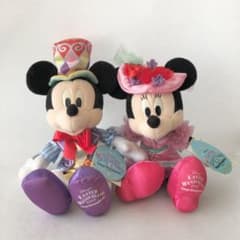 ミッキーミニー　イースターぬいぐるみのサムネイル
