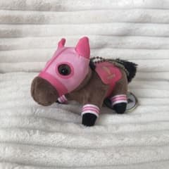 スーパーサラブレッドマスコット10cm ver.1 ハルウララ 新品タグ付き