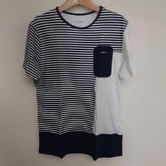 HAMAKI-HO ボーダーTシャツ（М相当）のサムネイル