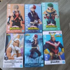 僕のヒーローアカデミア フィギュア 6体セット - メルカリ