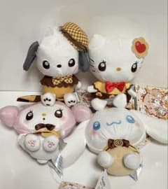 ゆるかわサンリオキャラクターズマスコットDolly cookies 1.2 4個