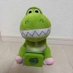 トイ・ストーリー レックス ぬいぐるみ ポーチ付きのサムネイル