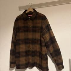 Supreme ブラウン・チェックジャケット Lのサムネイル