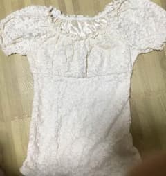 未使用 タグ付き  Bye Bye レース トップスのサムネイル