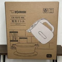 象印 電気ケトル CK-VA15-WA 1.5L 白のサムネイル
