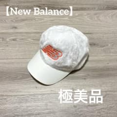 【極美品】ニューバランス　レディース　ゴルフウェア　サンバイザー　ホワイト