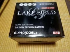 LAKE FIELD カルシウムプレミアムバッテリー S-110(D26L) LAKE FIELD カーバッテリー S-110(D26L) - メルカリ