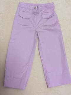 【値下げ】Jacadi Paris ピンクパープルパンツ 116cm (6A)のサムネイル