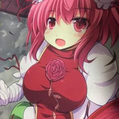 東方 project 華仙 プレイマットのサムネイル