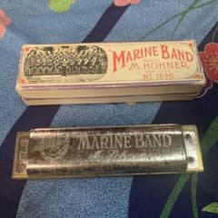 HOHNER Marine Band 1896 ハーモニカ 本体 ケース付きのサムネイル