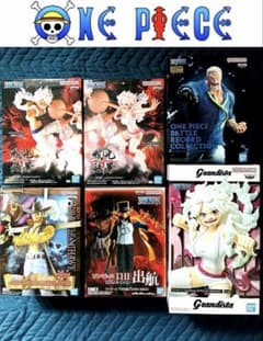 ワンピース フィギュア まとめ売り 6点SET 新品未開封 匿名配送 - メルカリ