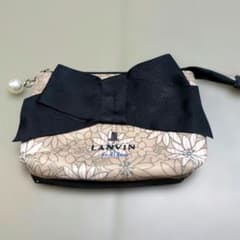 LANVIN フラワープリント ポーチティッシュケース付きのサムネイル