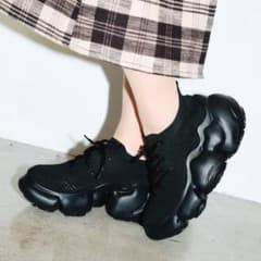 grounds MOOPIE PAINT 厚底スニーカー　箱ありのサムネイル