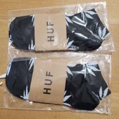 【新品】HUF 靴下　マリファナ柄(2足)のサムネイル