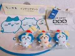 ちいかわ　5点セット　ドンペン　マスコット　リポビタン　インテリアマットのサムネイル