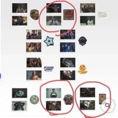 Stranger Things 프로마이드 & 스티커 3 종류 세트