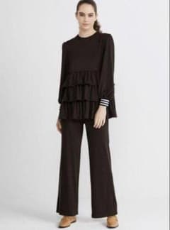 新品 ボーダーズアットバルコニー WEEKEND TIERED TOP 36 新品 ボーダーズアットバルコニー WEEKEND TIERED TOP 36 茶 - メルカリ