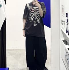 スケルトンプリント Tシャツのサムネイル