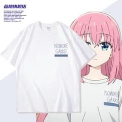 만화 애니메이션 멍하니 자로쿠! 티셔츠 NO MORE GAKKO