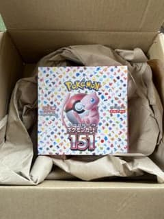 ポケモンカード151 1BOX  シュリンク付きのサムネイル