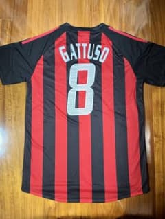 【未使用品】サッカー ガットゥーゾ XL ACミラン レプリカユニフォームのサムネイル
