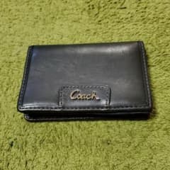 COACH　名刺入れ　ブラックのサムネイル