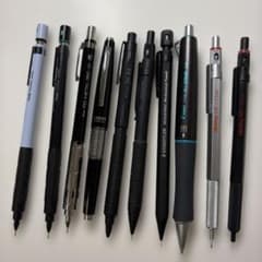 製図用シャープペンシル 9本セット まとめ売りのサムネイル