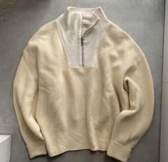 WRAPINKNOT ハーフジップワッフルニットのサムネイル