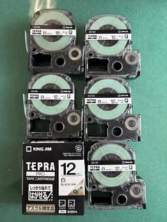 KING JIM TEPRA テープカートリッジ 6個セットのサムネイル