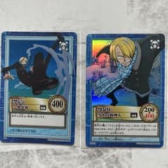 ワンピース カードダス サンジ 2枚セット 旧ワンピースカード - メルカリ