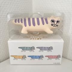Zoff★LISA LARSON メガネ置き　猫 パープル　メガネスタンドのサムネイル