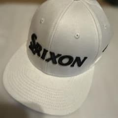 Srixon ホワイトキャップ DUNLOPロゴ 新品未使用 - メルカリ
