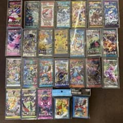 ポケカ 未開封パック まとめ売り ローダー付き - メルカリ