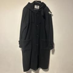 defective product フード付きダッフルコート 黒 defective product フード付きダッフルコート 黒 - メルカリ