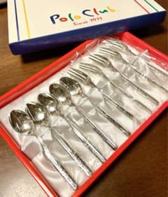 【新品】Polo Club カトラリーセット スプーン5本 フォーク5本のサムネイル