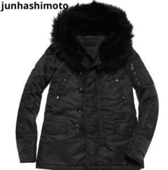 定価11万junhashimoto SHAWL COLLAR N3B 2ブルゾンのサムネイル