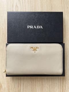 PRADA プラダ 長財布 ホワイトのサムネイル