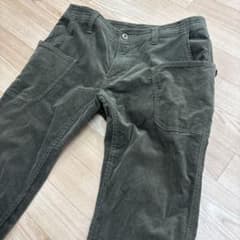GRIP SWANY グリップスワニー コーデュロイパンツ カーキ M