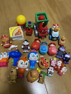 アンパンマン ガチャガチャ 指人形 おもちゃのサムネイル