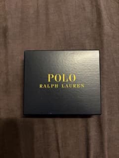 【新品】POLO RALPH LAUREN 二つ折り財布 ブラックのサムネイル