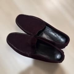 TOD'S レディース スエード ローファー ボルドー34 1/2のサムネイル