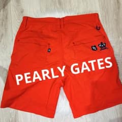 PEARLY GATES パーリーゲイツ ロゴワッペン ハーフパンツ - メルカリ
