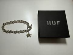 HUF シルバーチェーンブレスレット希少 - メルカリ
