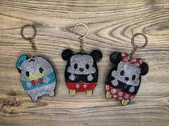 キラキラ★Disney キーホルダー ミッキー ミニー ＋おまけ（ドナルド）のサムネイル