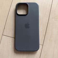 Apple純正 iPhone16pro maxケース シリコン グレーのサムネイル