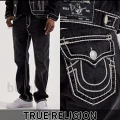 TRUE RELIGION RICKY SuperT ブラックデニム サイズ34のサムネイル