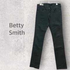 【ベティスミス】スキニーデニムパンツ S 黒ボトムス シンプル 無地 着回し